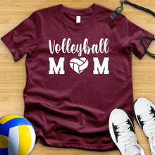 Load image into Gallery viewer, Volleyball Mom Heart Tee
