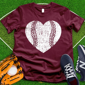 Soft Ball Heart Tee