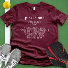 Load image into Gallery viewer, Pickle Ball Definition Tee
