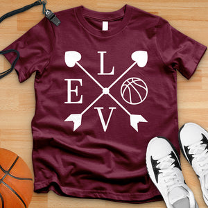 Love Basketball Arrow Tee