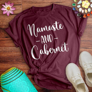 Namaste And Cabernet Tee