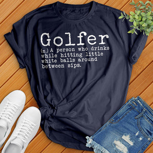 Golfer Definition Tee