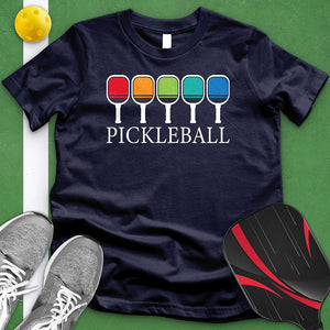 Pickleball Rainbow Tee