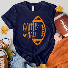 Load image into Gallery viewer, Game Day Vertical Football Tee
