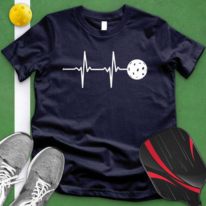 Pickleball Heart Beat Tee