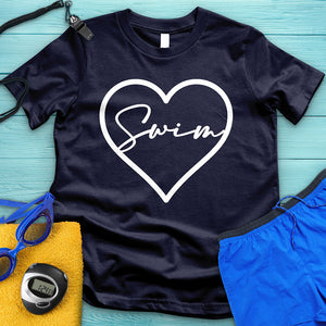 Swim Heart Tee