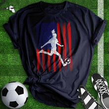 Load image into Gallery viewer, Soccer Girl USA Tee
