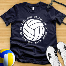 Load image into Gallery viewer, Volleyball Script Tee
