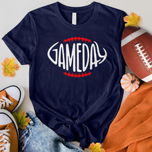 Load image into Gallery viewer, Gameday Football Shape Tee
