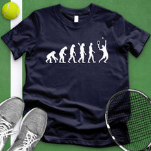 Load image into Gallery viewer, Evolution Of A Tennis Player Tee
