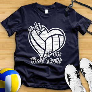 My Heart Is On That Court Tee