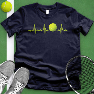 Tennis Ball Heart  Tee