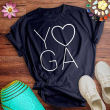 Load image into Gallery viewer, Yoga Heart Square Tee
