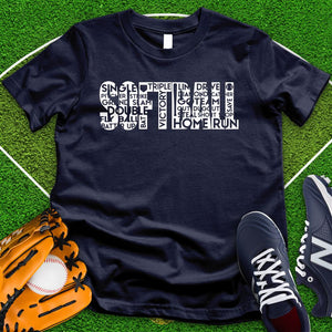 Soft Ball Art Word Tee