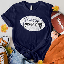 Load image into Gallery viewer, Game Day White Football Tee
