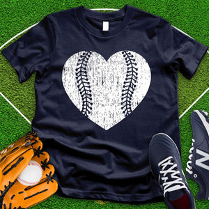 Soft Ball Heart Tee