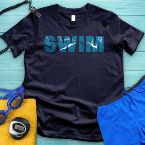 Swim Swimmers Design Tee