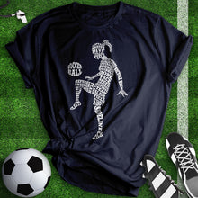 Load image into Gallery viewer, Soccer Player Typography Tee
