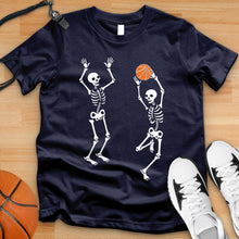 Load image into Gallery viewer, Skeleton Basketball Players Tee
