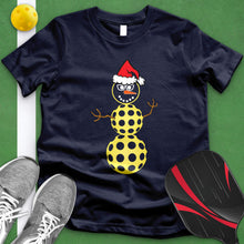 Load image into Gallery viewer, Pickleball Snow Man Tee
