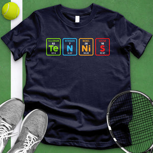 Tennis Periodic Table Tee