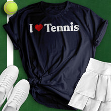 Load image into Gallery viewer, I Heart Tennis Tee
