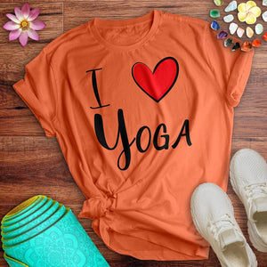 I Love Yoga Tee