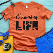 Load image into Gallery viewer, Swimming Life Tee
