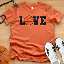 Load image into Gallery viewer, Love Basketball Tee
