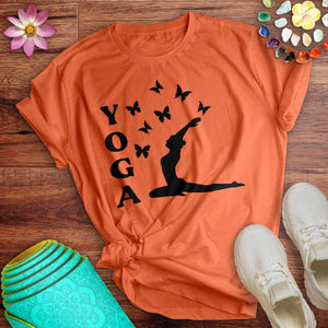 Yoga Butterfly Tee