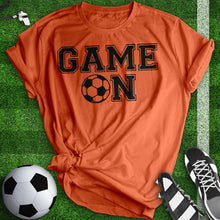 Load image into Gallery viewer, Game On Soccer Ball Tee
