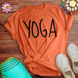 Yoga Font Tee