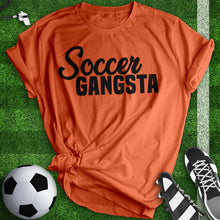 Load image into Gallery viewer, Soccer Gangsta Tee
