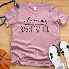 Load image into Gallery viewer, Love My Basketballer Tee
