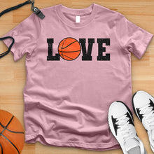 Load image into Gallery viewer, Love Basketball Tee
