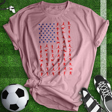 Load image into Gallery viewer, Patriotic Soccer Tee
