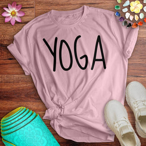 Yoga Font Tee