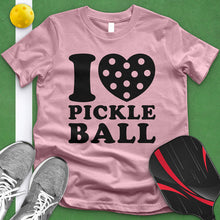 Load image into Gallery viewer, I Heart Pickle Ball Tee
