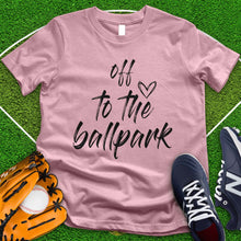 Load image into Gallery viewer, Off To The Ballpark Tee
