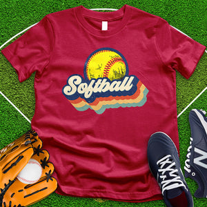 Softball Retro Tee