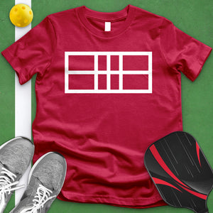 Pickle Ball Court Tee