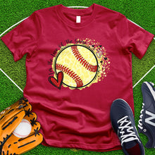 Load image into Gallery viewer, For The Love Of The Game Softball Tee
