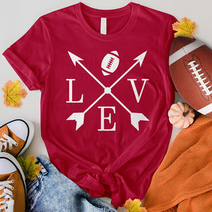 Love Football Arrows Tee