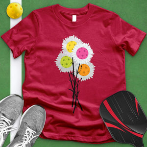 Pickleball Flowers Tee