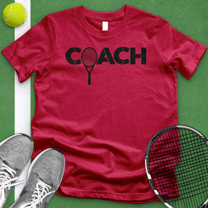 Coach Tennis Racket Tee