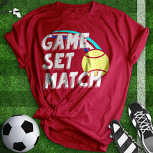 Load image into Gallery viewer, Game Set Match Tee
