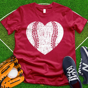 Soft Ball Heart Tee