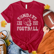 Load image into Gallery viewer, Sundays Are For Football Tee
