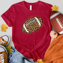 Load image into Gallery viewer, Leopard Football Tee
