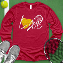 Load image into Gallery viewer, Love Tennis Racket Long Sleeve
